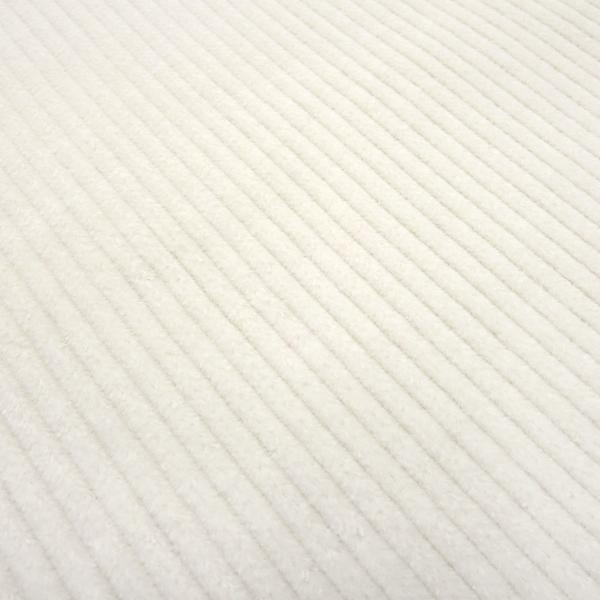 Stoff Stretch Querstretch Baumwolle Cord uni wollweiss Kleiderstoff Hosenstoff Kinderstoff