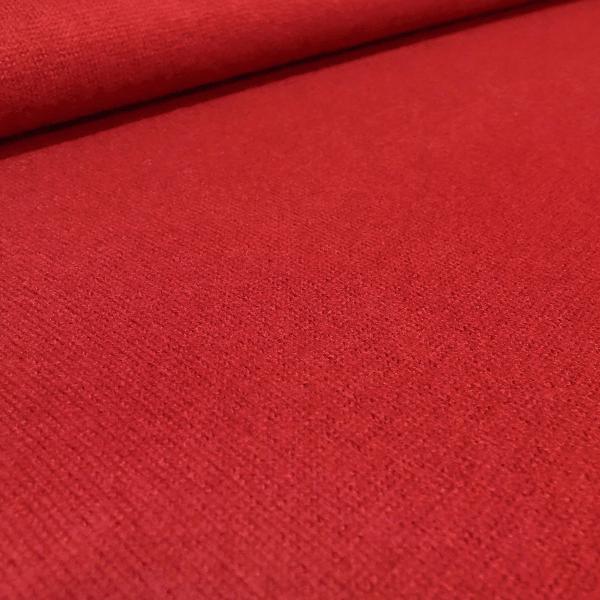 Stoff Ital. Strickstoff 100% Merinowolle uni rot Kleiderstoff Kinderstoff Wollstrick Merinostrick