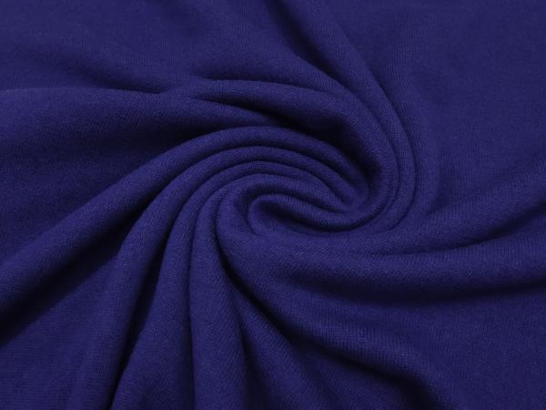 Stoff Ital. Strickstoff 100% Merino Merinostrick Wolle uni royalblau blau Kleiderstoff Kinderstoff Merinostoff