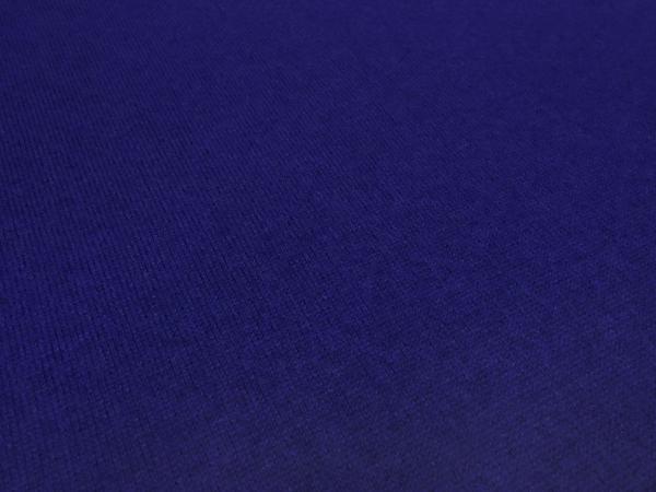 Stoff Ital. Strickstoff 100% Merino Merinostrick Wolle uni royalblau blau Kleiderstoff Kinderstoff Merinostoff