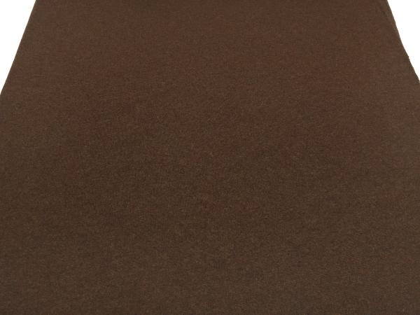 Fabric Ital. knitted fabric 100% merino wool uni brown melange merino knit dress fabric children's fabric