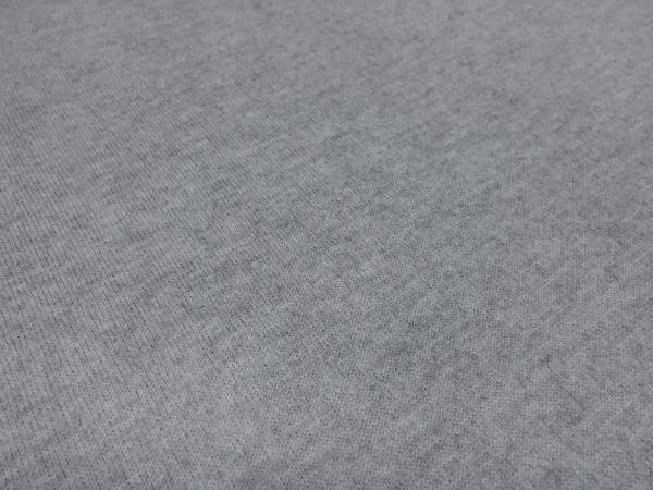 Stoff Ital. Strickstoff 100% Merino Merinostrick Wolle uni hellgrau grau melange Kleiderstoff Kinderstoff Merinostoff