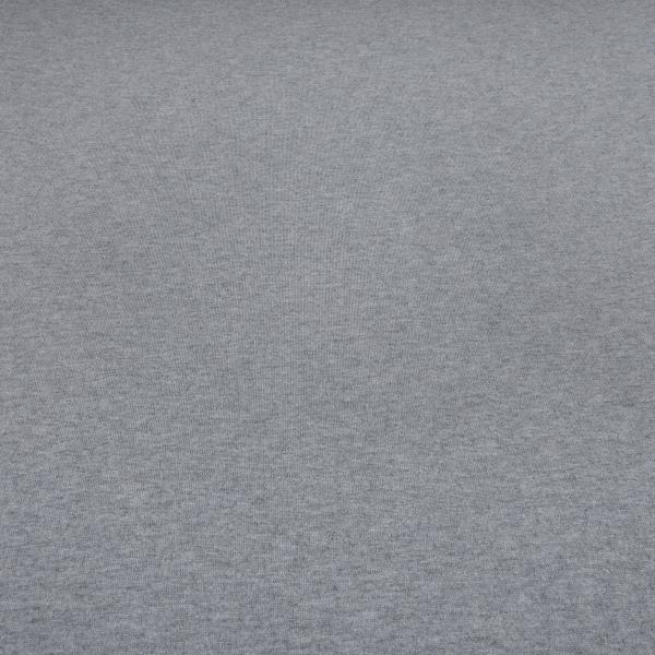 Stoff Ital. Strickstoff 100% Merino Merinostrick Wolle uni hellgrau grau melange Kleiderstoff Kinderstoff Merinostoff