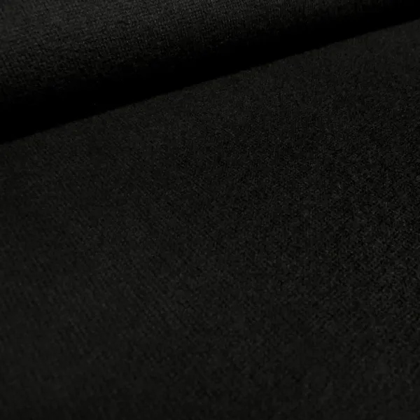 Fabric Ital. knitted fabric 100% merino wool uni black dress fabric children's fabric merino knit fabric merino fabric