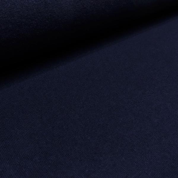 Fabric Italian knit fabric 100% merino wool uni navy blue merino knit dress fabric children's fabric