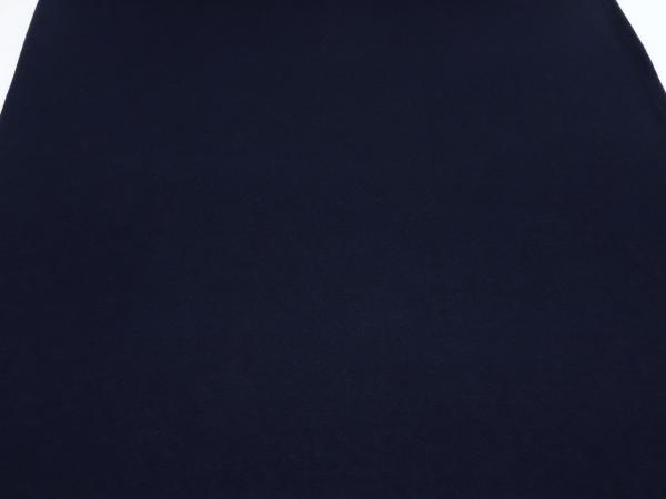 Fabric Italian knit fabric 100% merino wool uni navy blue merino knit dress fabric children's fabric