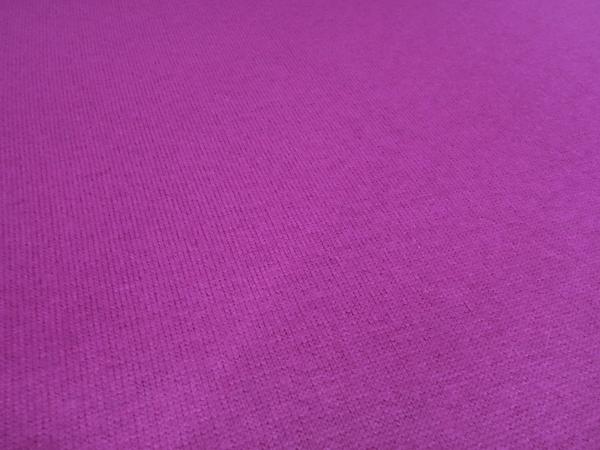 Stoff Ital. Strickstoff aus 100% Merinowolle uni orchidee fuchsia Merinostrick Kleiderstoff Kinderstoff