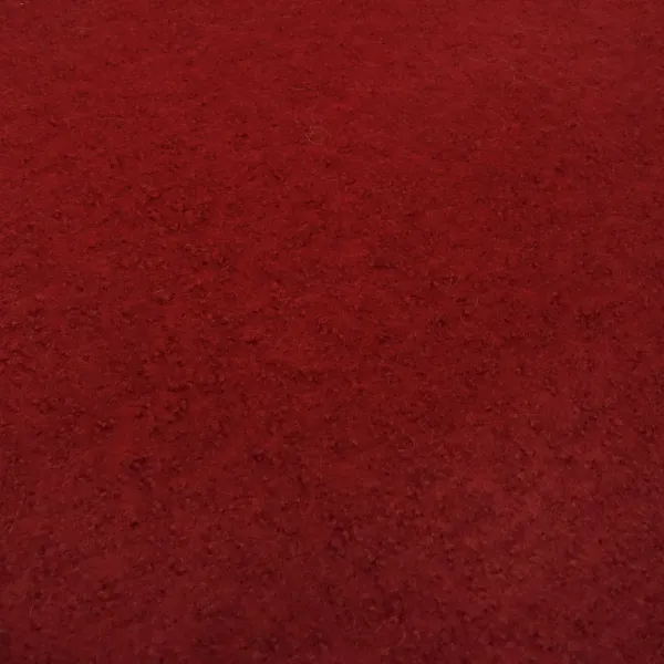 Stoff Ital. Merino Feinwalk Walkloden aus 100% Merinowolle uni weinrot bordeaux rot Kleiderstoff Mantelstoff