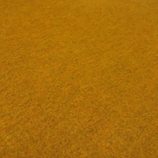 Fabric Ital. merino fine whalecloth 100% merino wool uni curry mustard yellow dress fabric coat fabric