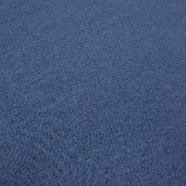 Fabric heavy italian doubleface 100% merino knit fabric uni jeans blue melange dress fabric coat fabric decoration fabric