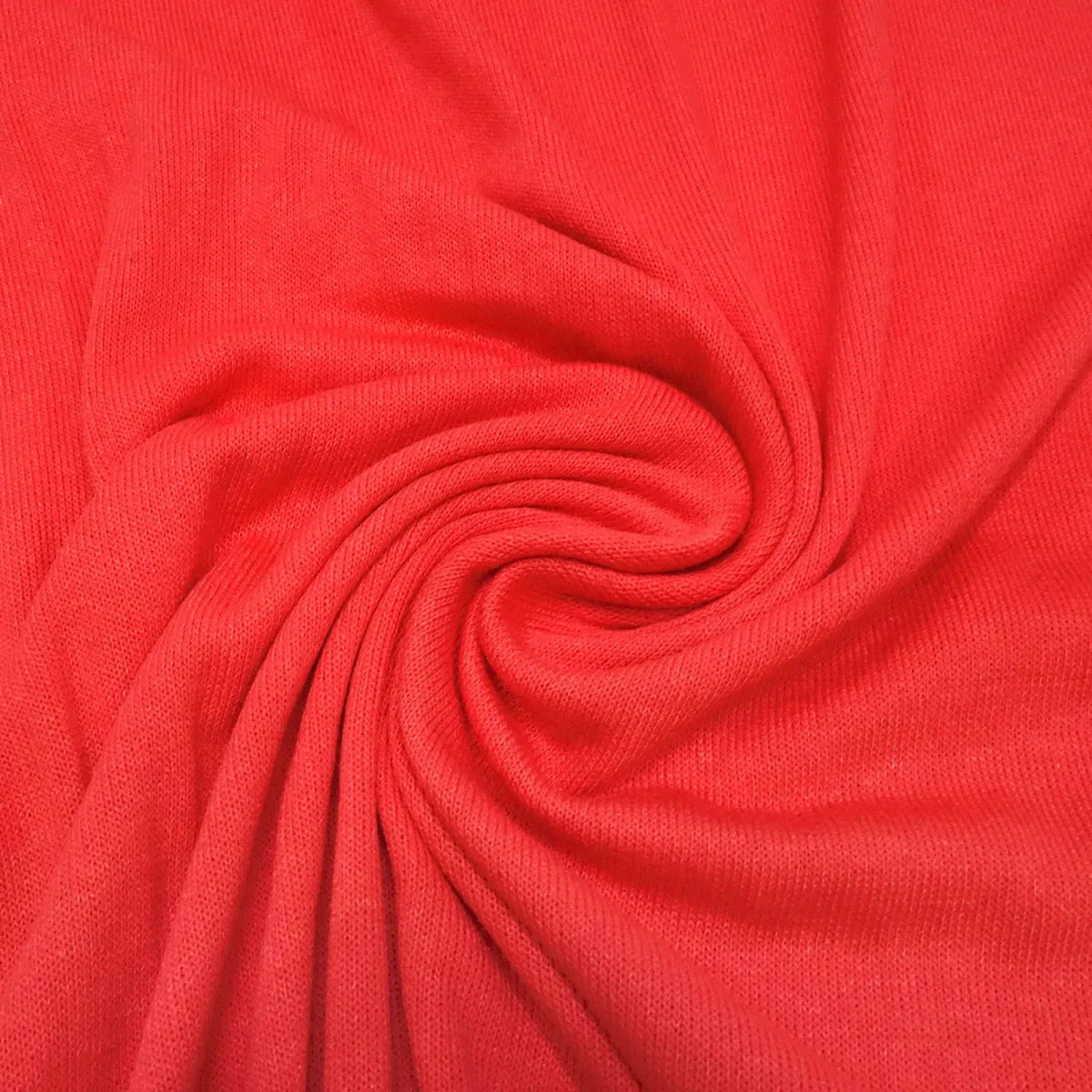 Fabric viscose elastic jersey uni red dress fabric children's fabric