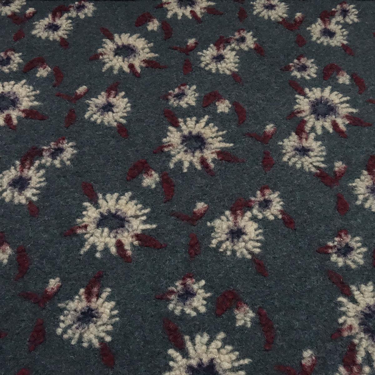 Stoff Ital. Musterwalk Walkloden Kochwolle Relief Blumen grau bordeaux beige lila Mantelstoff Kleiderstoff
