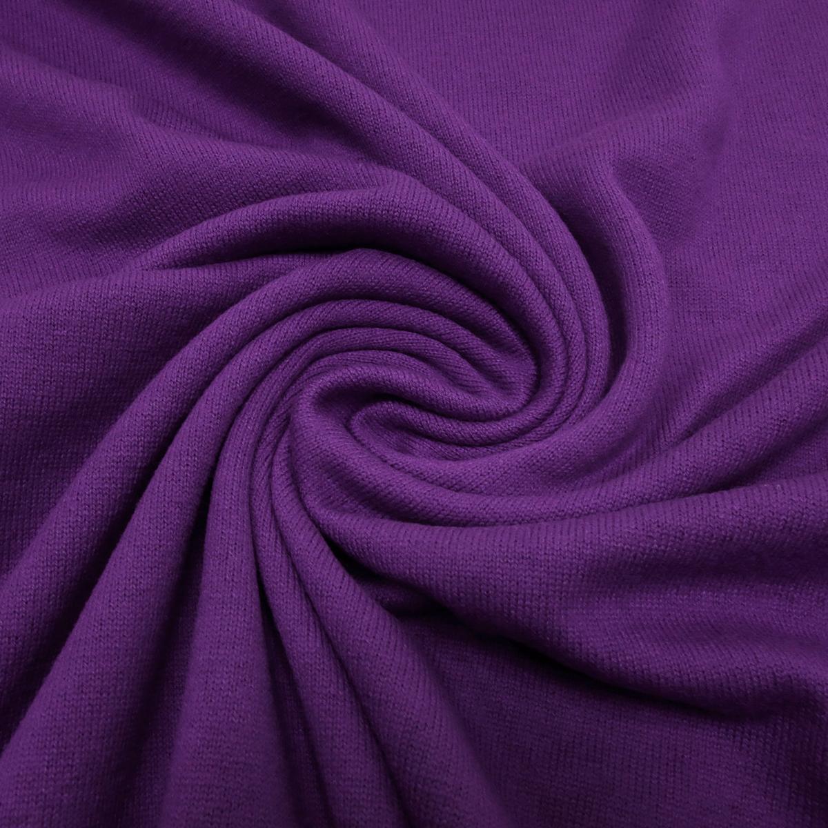 Fabric Italian knit fabric made from 100% merino wool plain violet purple dress fabric children's fabric merino knit fabric wool knit